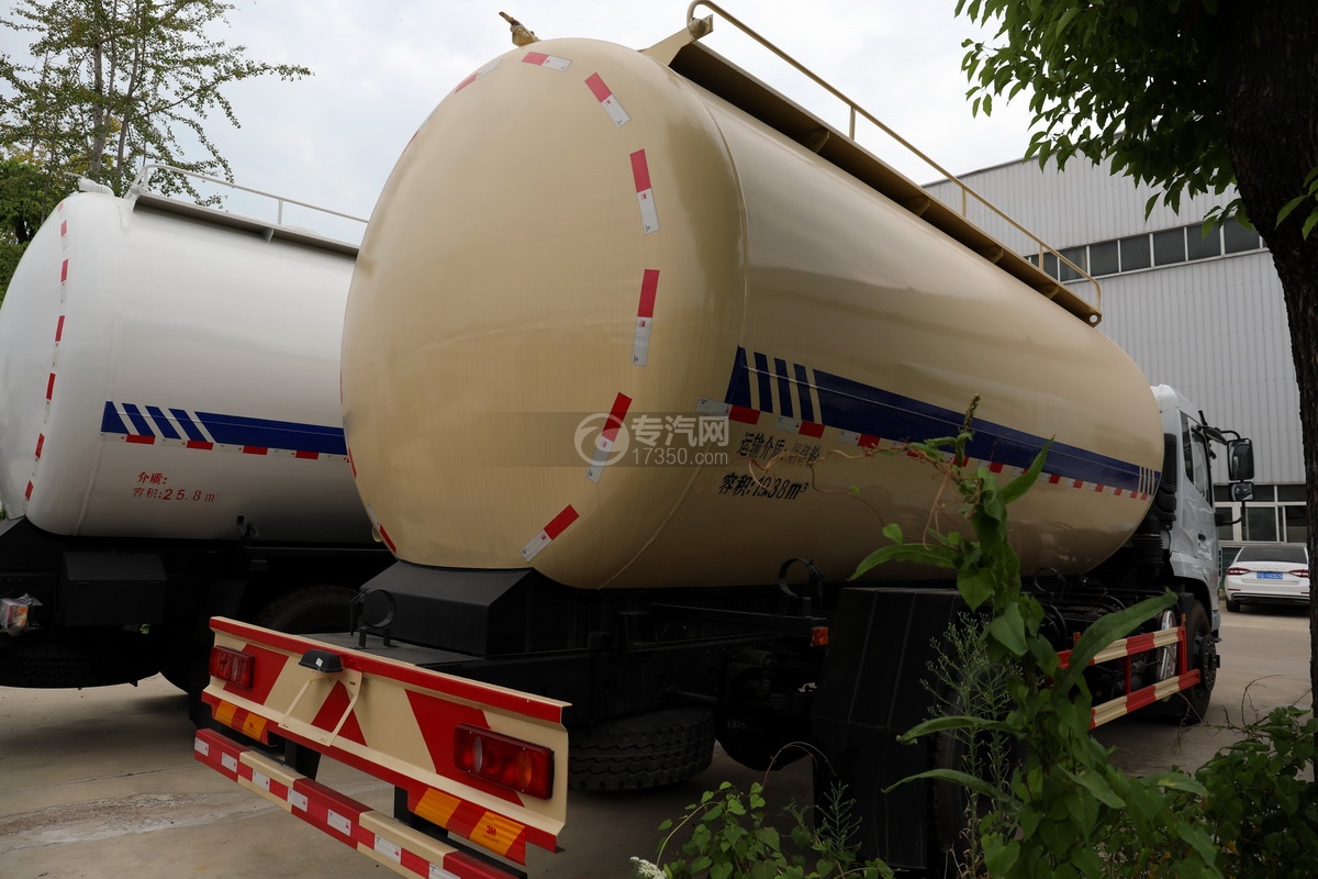 散装水泥专用车——东风单桥国六粉粒物料运输车