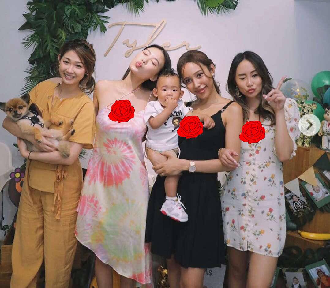 高以翔女友再晒旧照，高以翔怀抱婴儿与Bella相拥