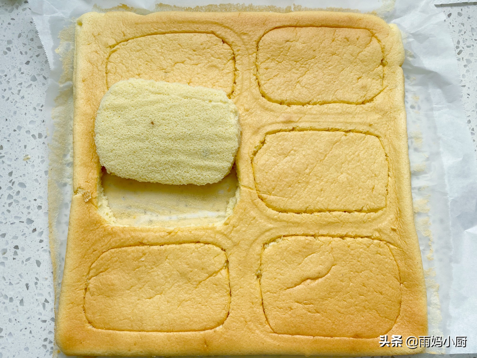 清明踏青時節，分享一款方便攜帶的鹹奶油蛋糕，清爽美味好吃不膩