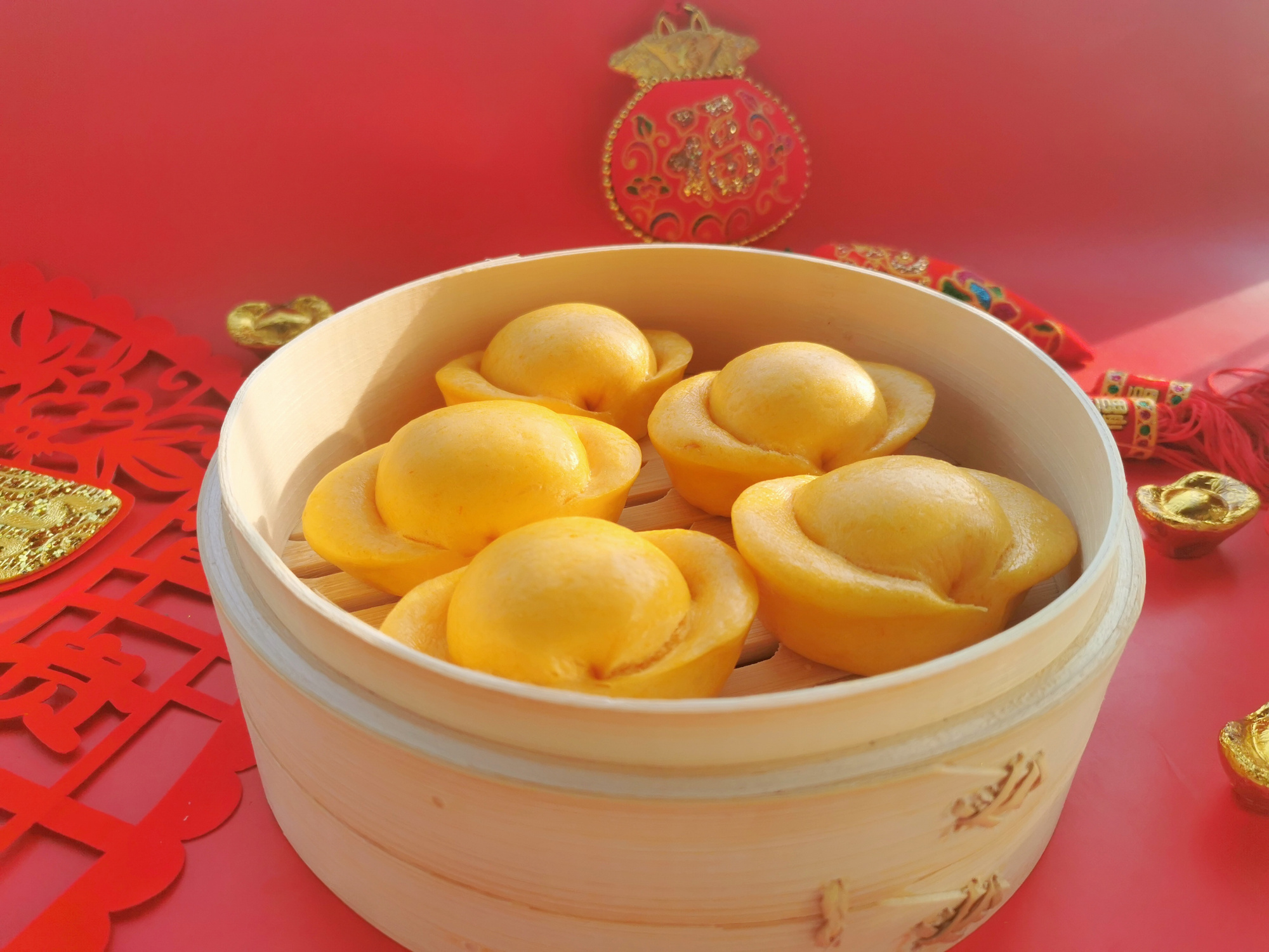 二十八，把麵發，教你做元寶饅頭，蓬鬆宣軟寓意好，只需一次發酵