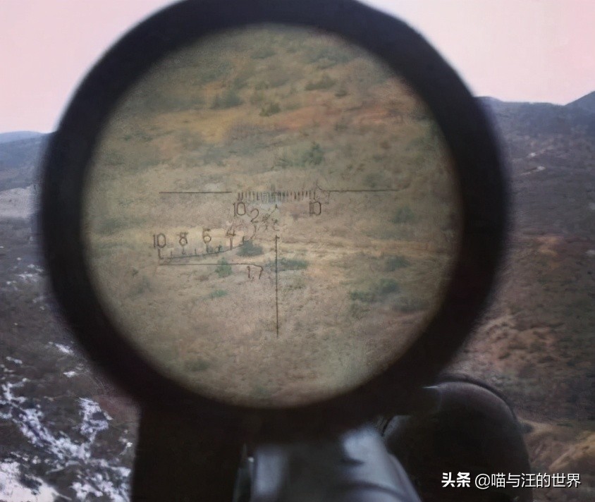 这才是狙击枪瞄准镜的世界，别再被电视剧给骗