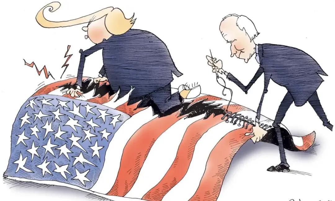 美國數千萬人沒飯吃，特朗普卻鼓動支持者合力把國家推進災難深淵