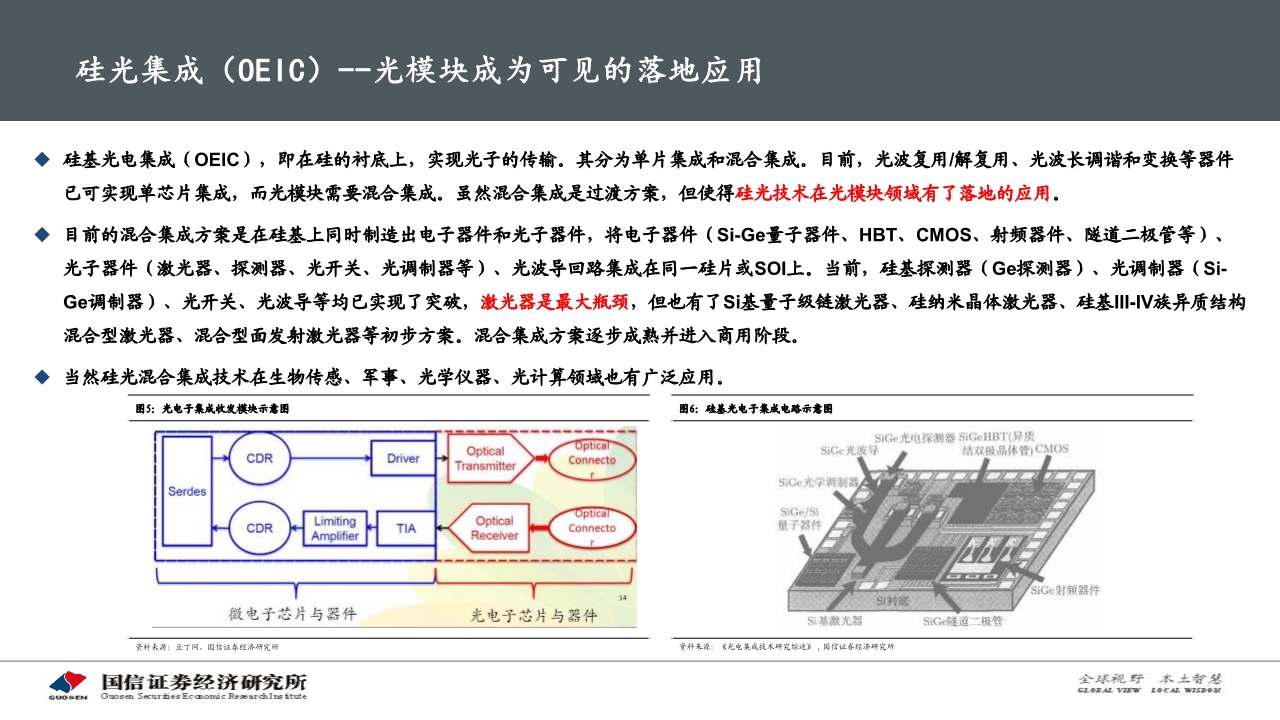 光通信产业专题报告：硅光模块大有可为