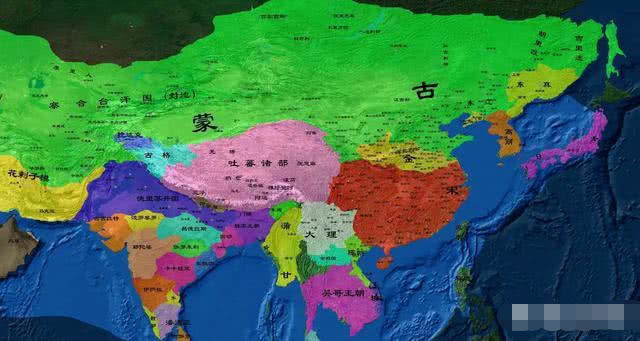 成吉思汗当年打下的领土，分裂成了现代哪些国家？