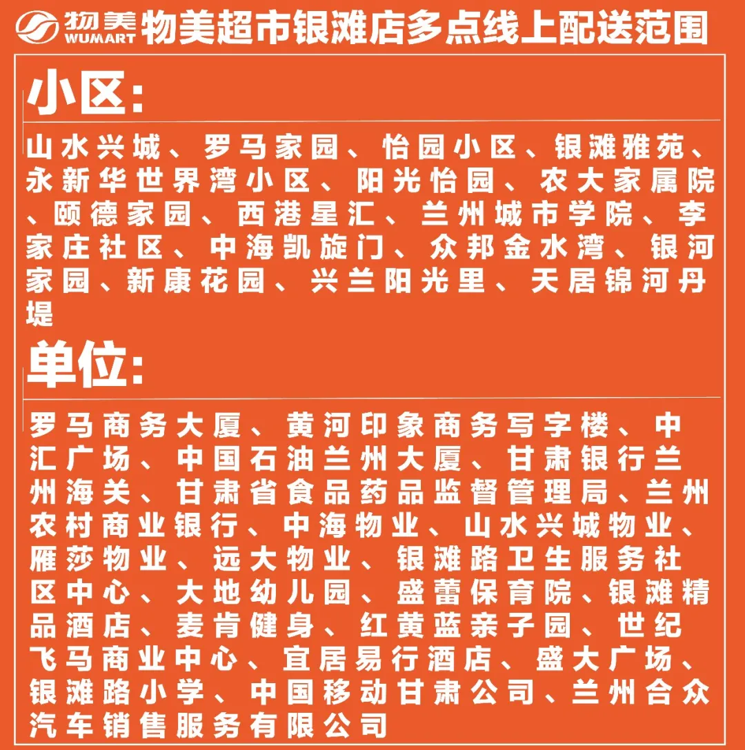 甘肃省物美超市，手机上多一点商城系统宣布上线啦！手机上提交订单，派送进家