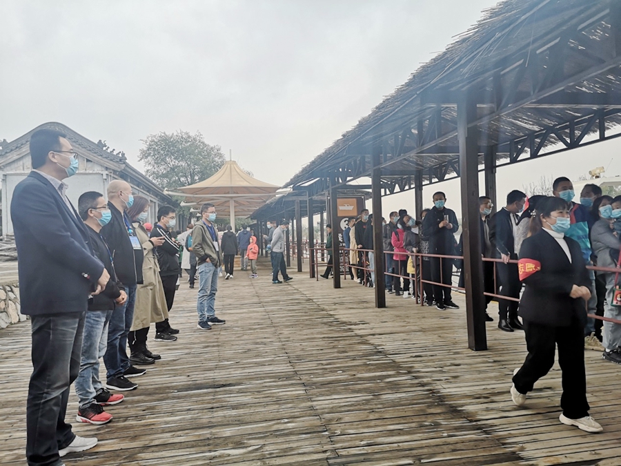 中秋國慶喜相逢，洽川濕地氣氛濃（組圖）