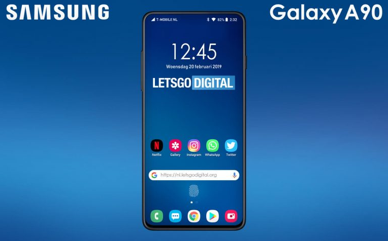 跟OPPO抢今日头条？Galaxy A 系列产品2019年4月10日公布：真全屏手机