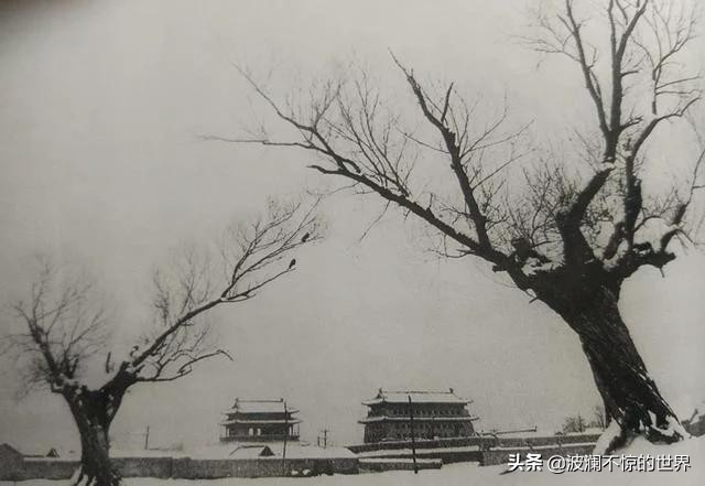 老照片:珍贵无比的北京老城楼照片 很多人没有见