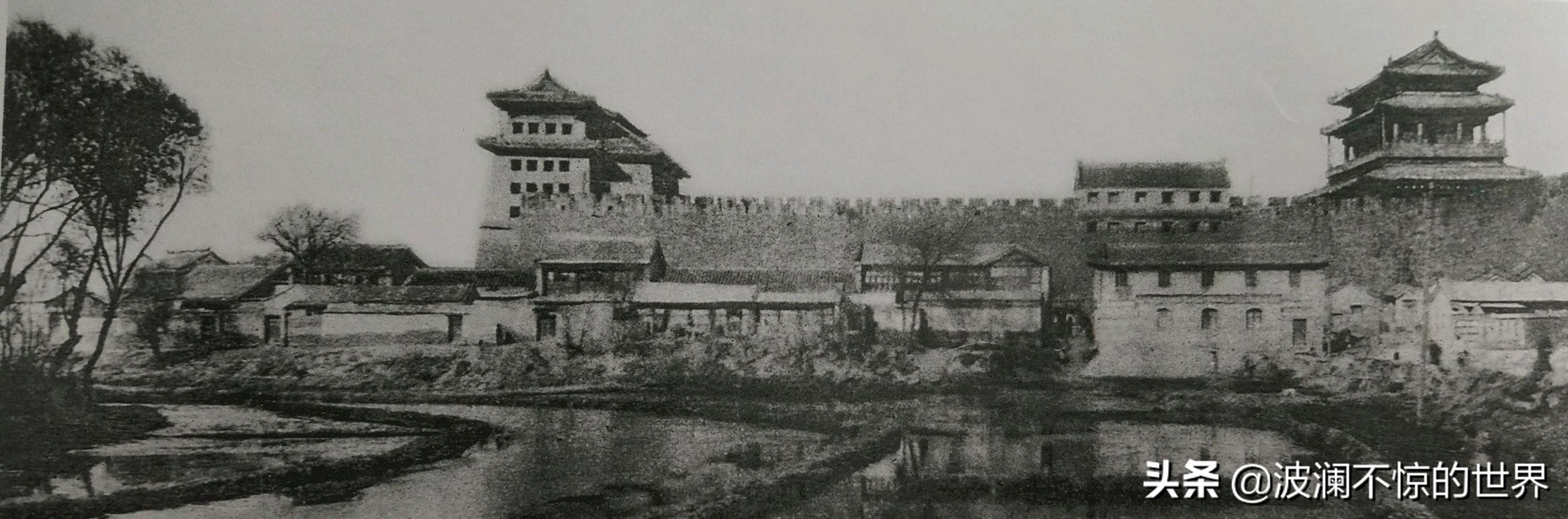 老照片:珍贵无比的北京老城楼照片 很多人没有见