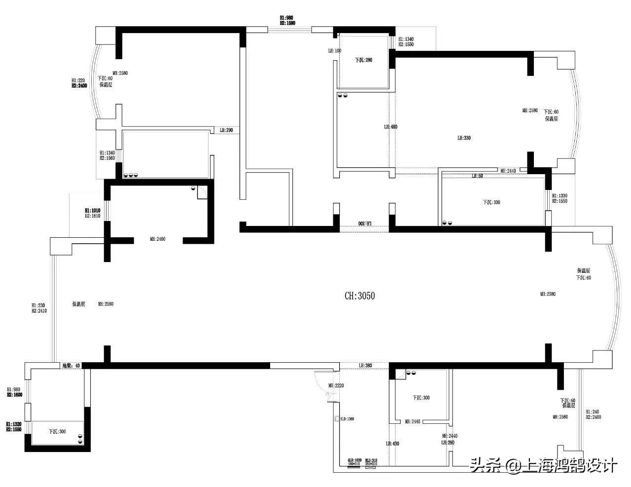 315 低饱和色度空间 藏 与 露 的尺度刚刚好 上海鸿鹄设计 Mdeditor