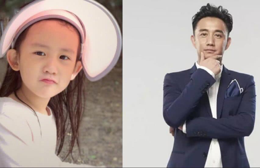 黃磊曬出兒時黑白女裝照，紮起兩個小辮穿碎花衣，簡直是多妹翻版