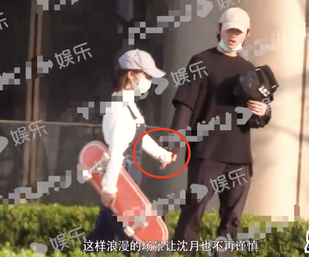 沈月戀情疑曝光，與《小美好》男配孫寧牽手，甜蜜互動像偶像劇