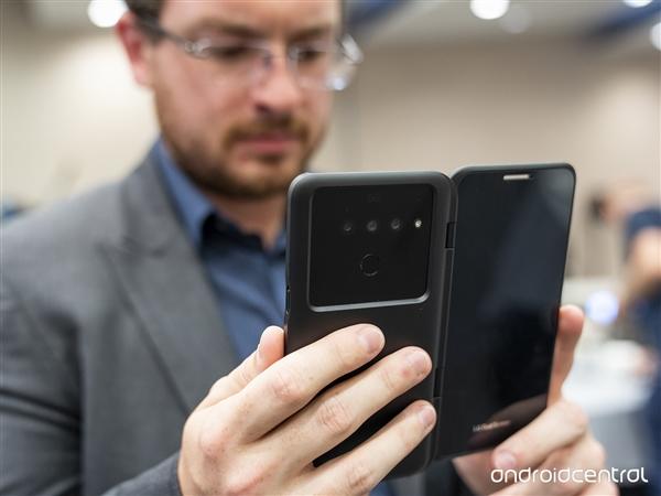 LG 宣布公布2款 5G 手机上，LG V50 ThinQ 及其5G 双屏幕版
