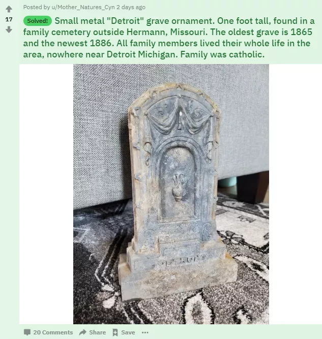 为了在识图游戏中难住网友，有人把坟头挖了出