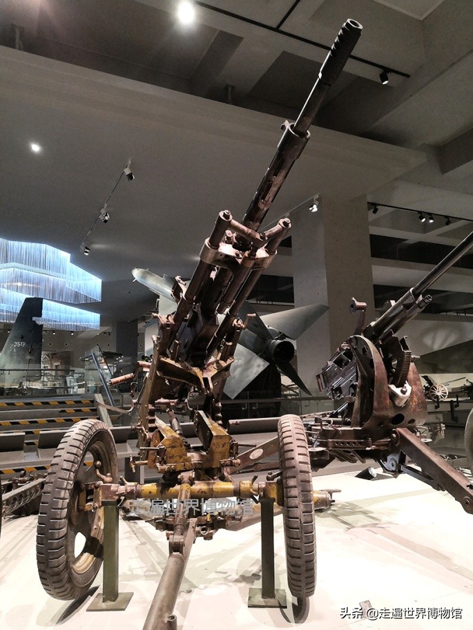 军事博物馆看展：中外高射炮机关炮集锦，见到传说中的十星高射炮