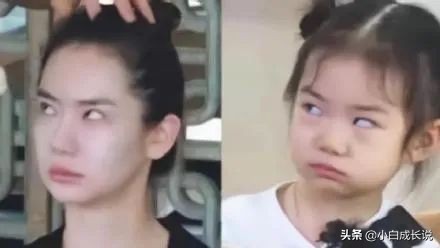 5 years old of daughters make up Qi Wei to catch the hair, hole that play side, however by mad assist of 1 million person: Is the reason? 