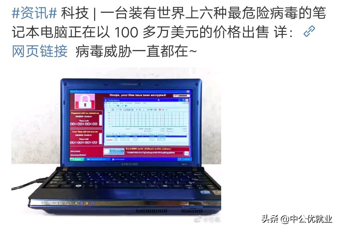 身中6大病毒的电脑，却拍出“天价”，你看的懂吗？