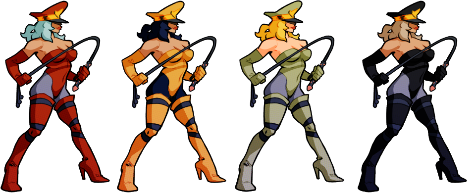 怒之铁拳中的美女那是非常多的,不仅仅敌兵有美女,boss有美女,就连