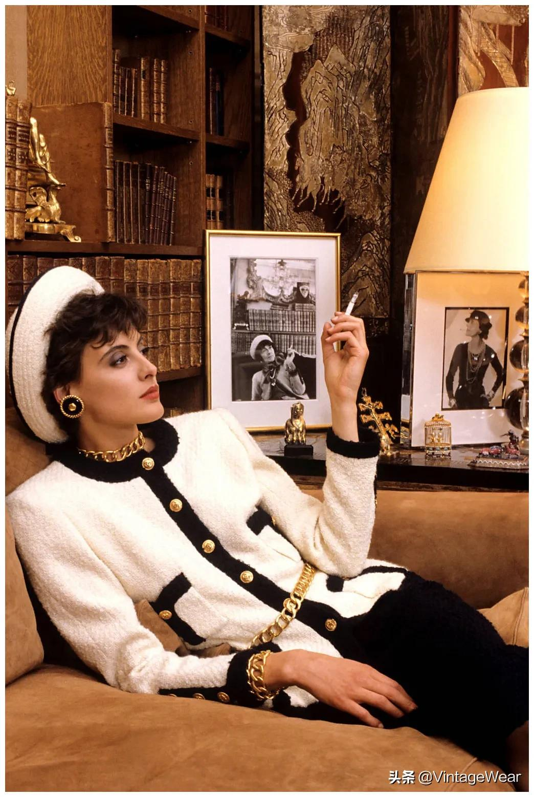 80年代chanel的代名词 巴黎人眼中最时髦的女人 Vintagewear Mdeditor