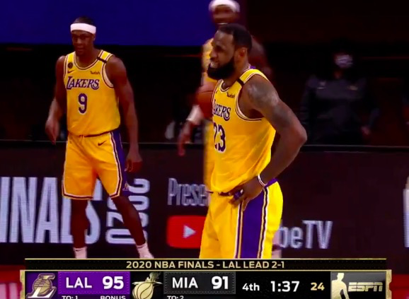 詹姆斯最後1分鐘受傷卻拒絕休息，霸氣動員：4-1幹掉熱火奪冠