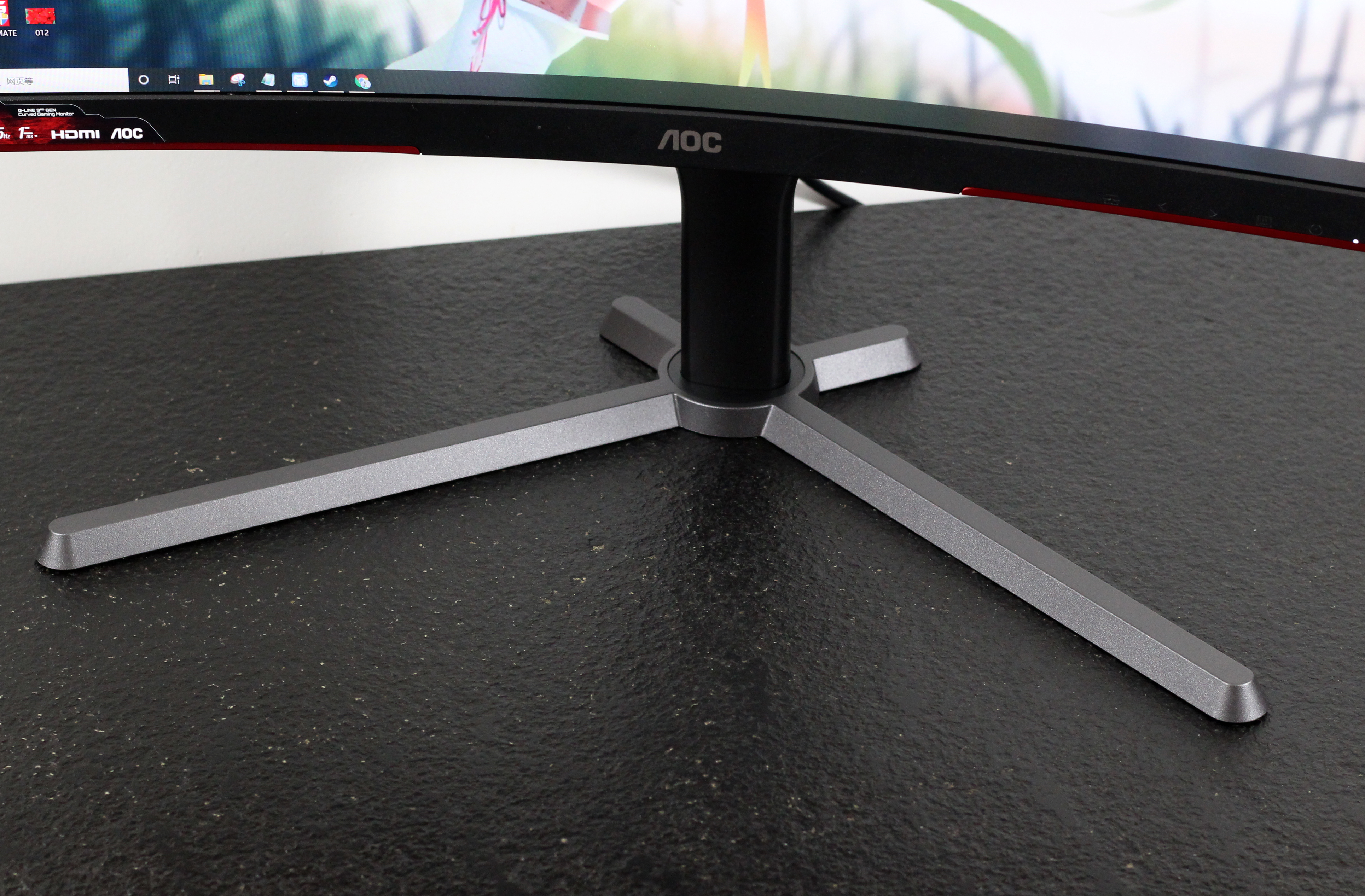 AOC CQ27G3S显示器评测：2K曲面+165Hz，干好新平台的显示活