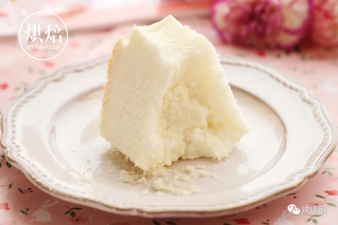 這樣做天使蛋糕從裡到外都白不干不韌比戚風好吃