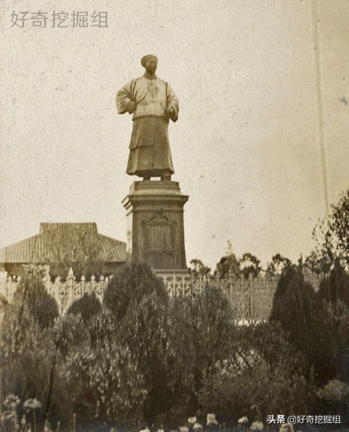 1908年珍贵晚清老照片，那时候雷峰塔还没倒塌