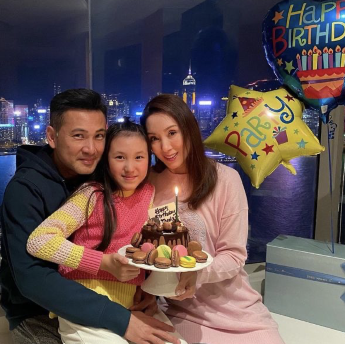 林文龍公開反對女兒入行，11歲林天若性格內向，尚不知母親是港姐