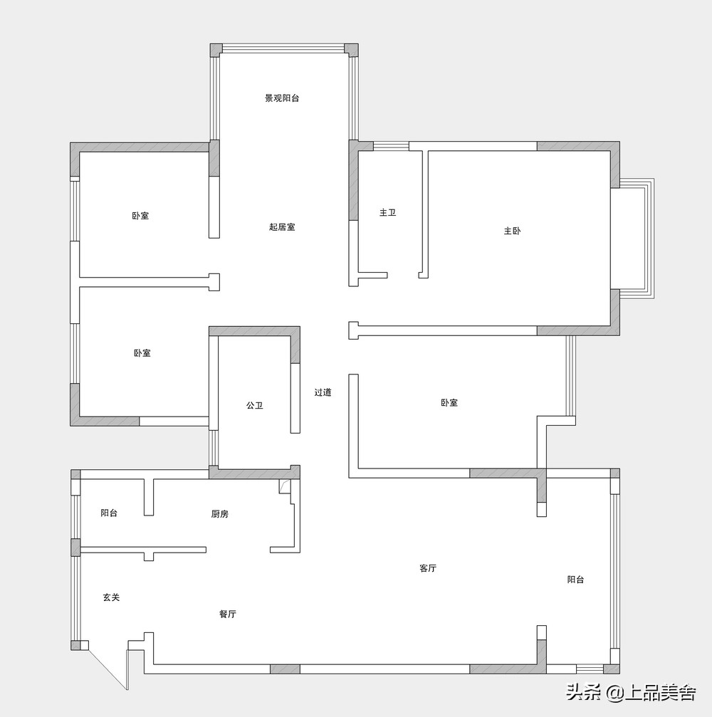 参观了大学室友的新家装修，让我有了奋斗的动力，太豪华了