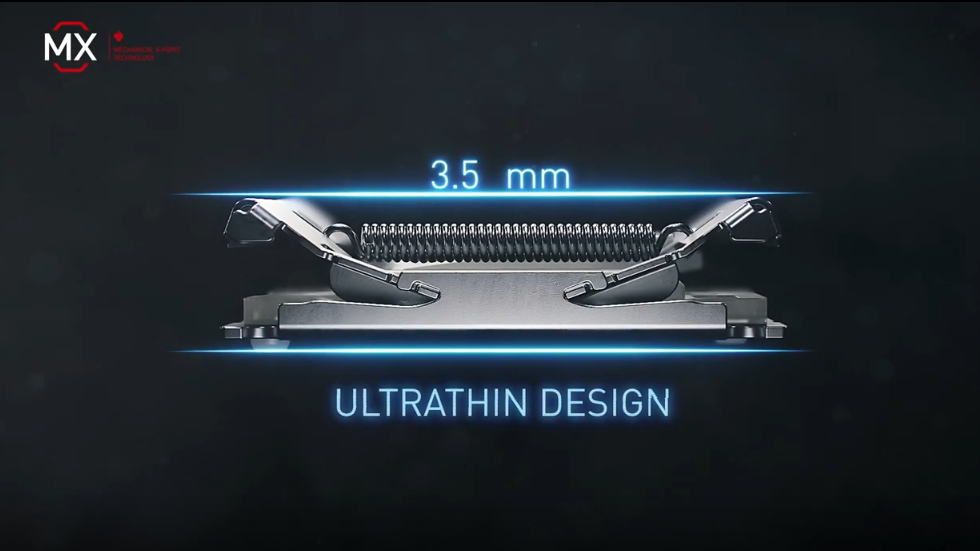 CHERRY发布全新CHERRY MX ULTRA LOW PROFILE轴体