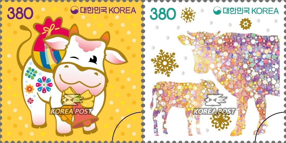 世界各国发行的牛年邮票你最喜欢哪一套？