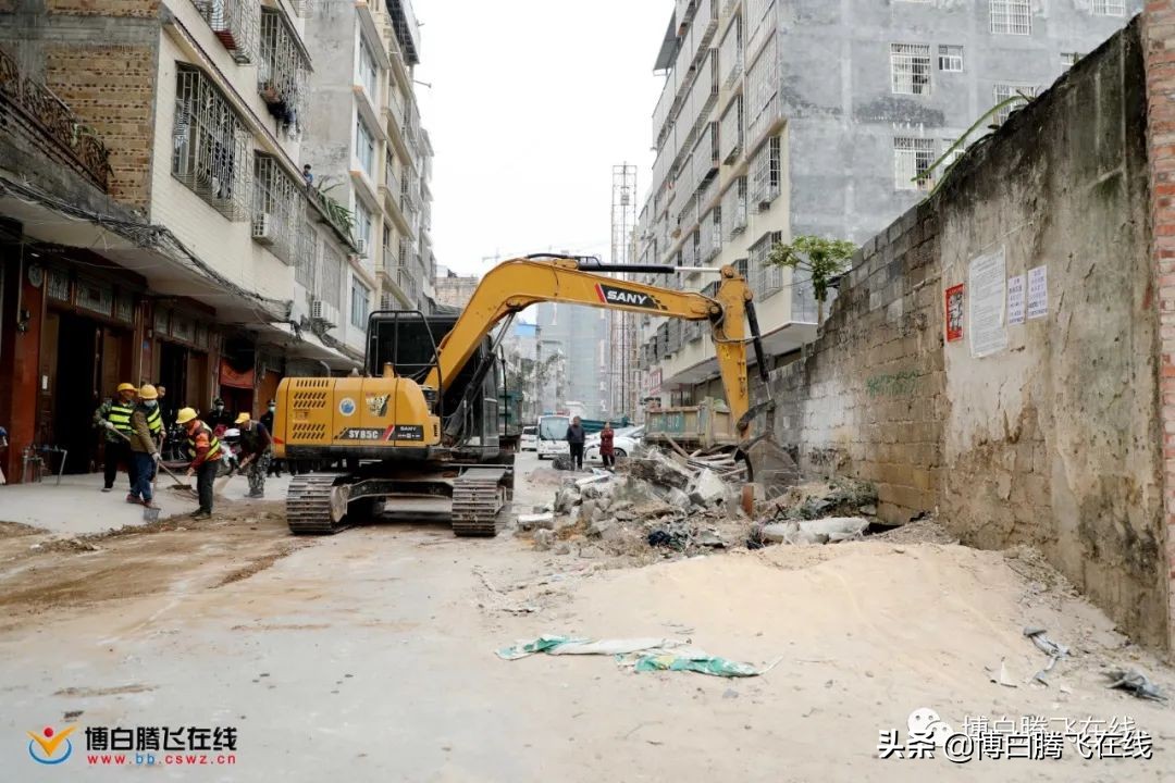 好消息！博白又一小学校门前道路即将铺设沥青