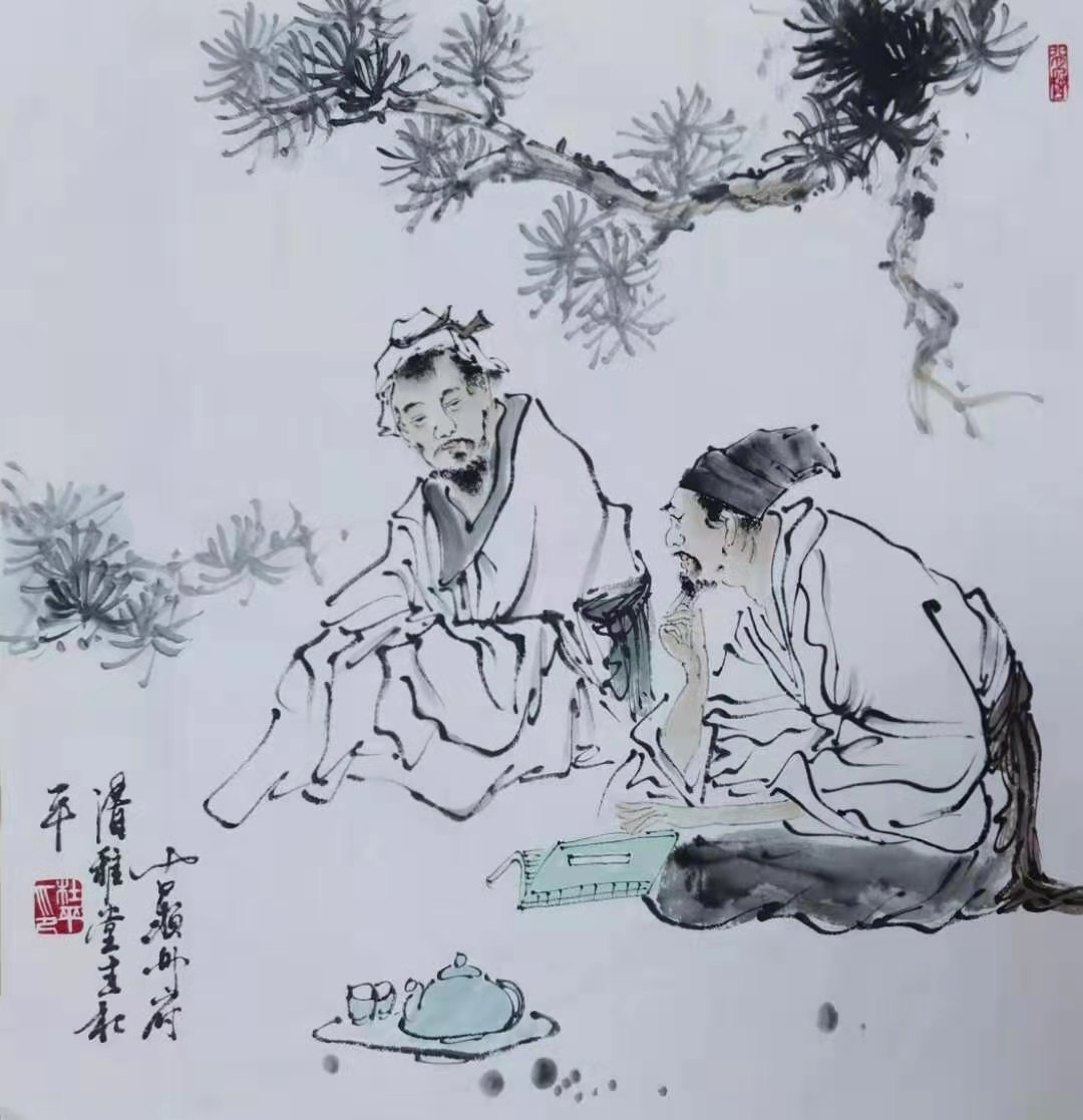工艺美术大师杜平绘画作品展1.