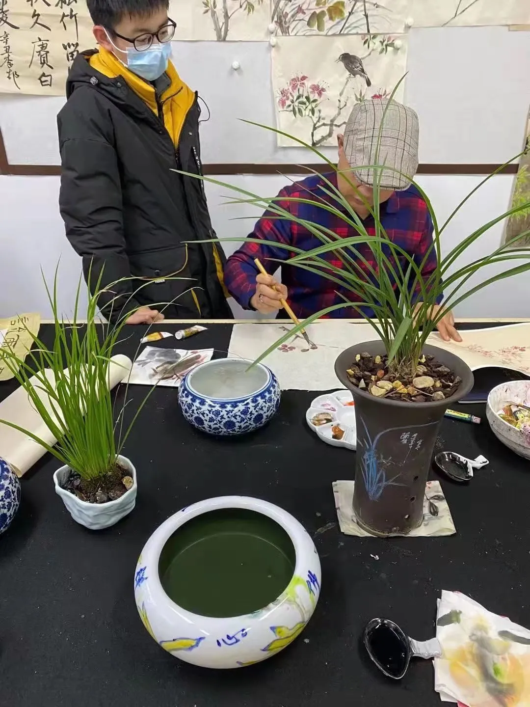 “莫负春光”____上海端端书院李村师生作品集