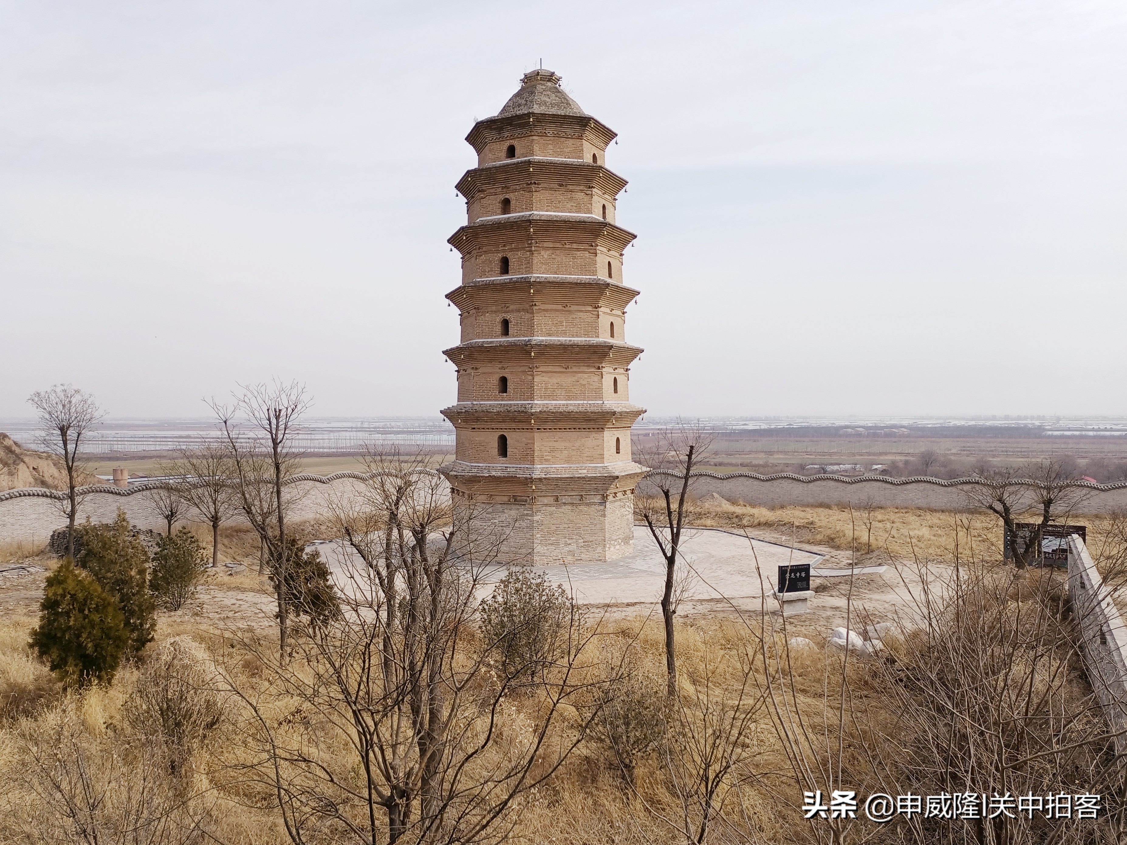 大荔县大寨子村：再访岱祠岑楼和金龙寺塔