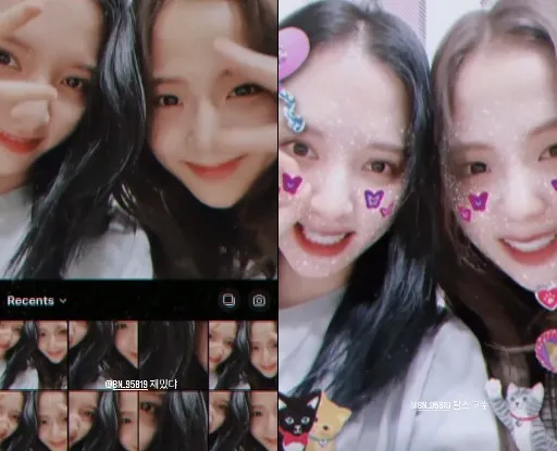 aespa-ITZY成员靠背景出道的?;BLACKPINK-宇宙少女成员梦幻联动