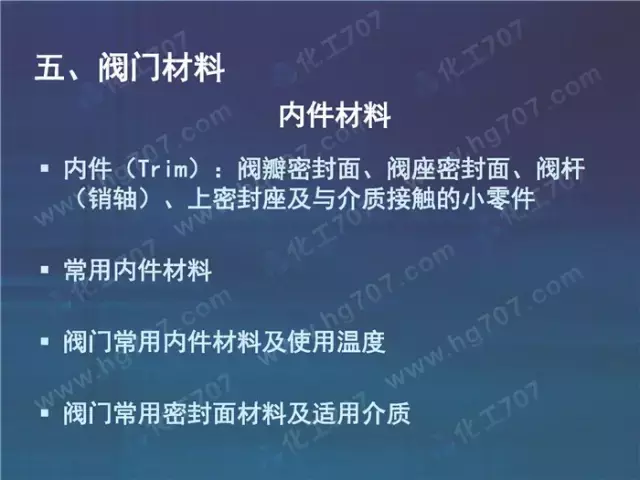 珍藏版:阀门基础知识大全,少有的干货