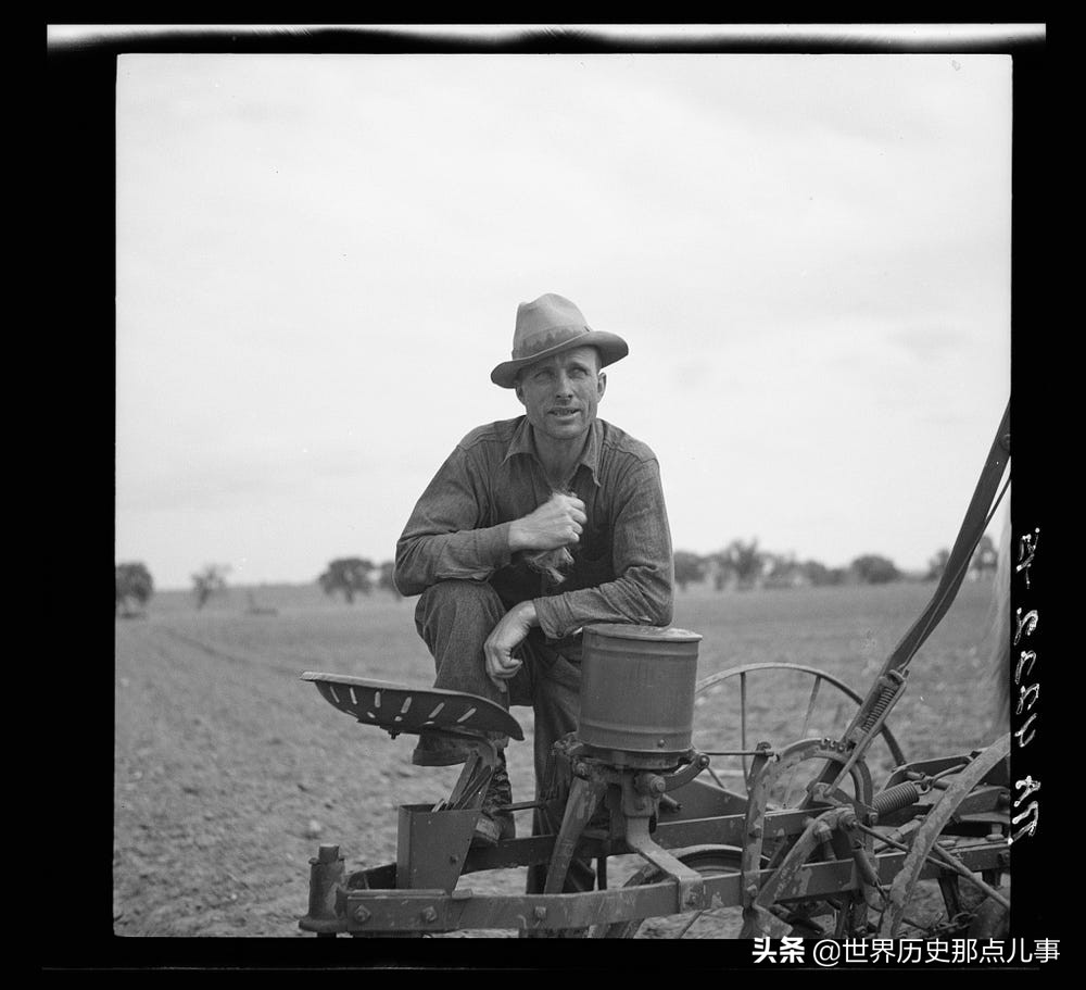 大萧条时期：美国政府专门聘请了一群摄影师拍