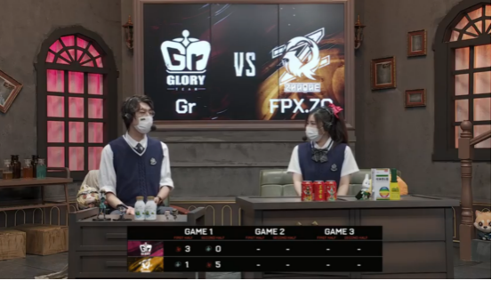 第五人格2021IVL夏季赛常规赛 Gr vs FPX.ZQ 第一局