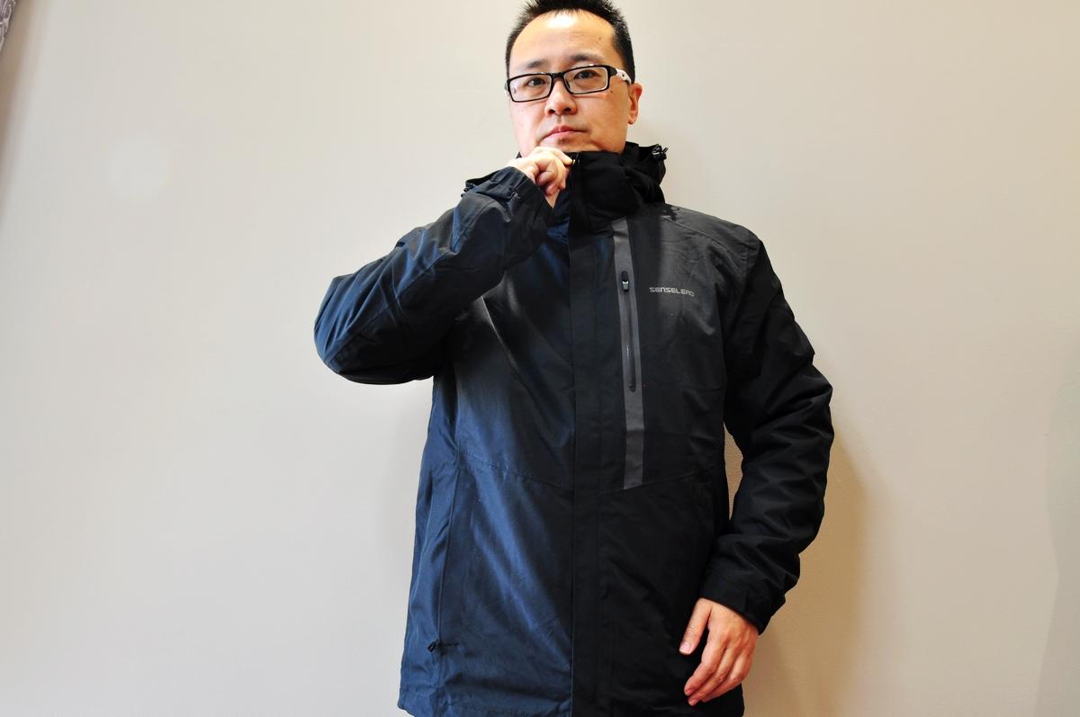有效应对户外多种天气，SENSELEAD三合一冲锋衣