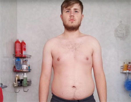 200斤的胖哥，每天30分鍾高強度訓練，8個月後身體瘦了嗎？