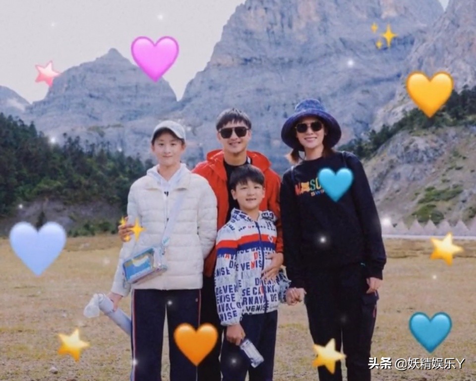 田亮你完了！森碟都和你一样高了，网友：复制粘贴的一家人