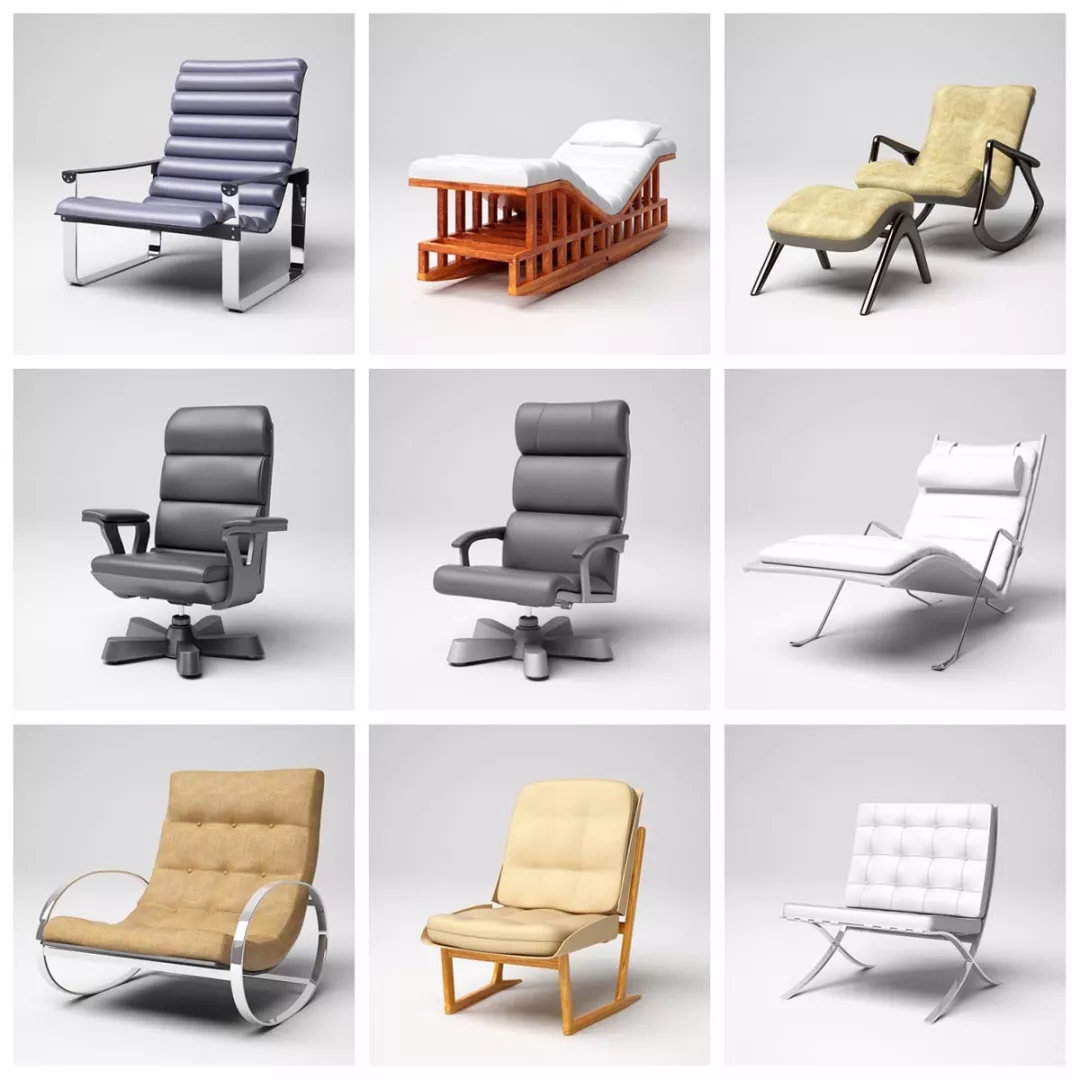 送你C4D三维模型素材：700套C4D三维模型素材合集，彻底告别C4D难