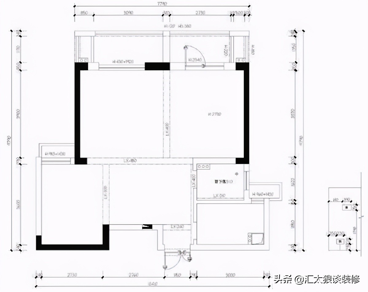 虽然我不喜欢黑白灰，但这套装修确实惊艳到我了，满满的高级感