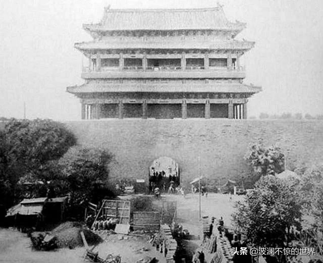老照片:珍贵无比的北京老城楼照片 很多人没有见