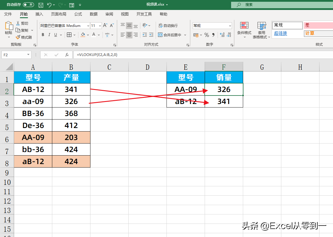 excel vlookup查找数据 无法区分字母大小写咋办？这3种方法都能-英协网