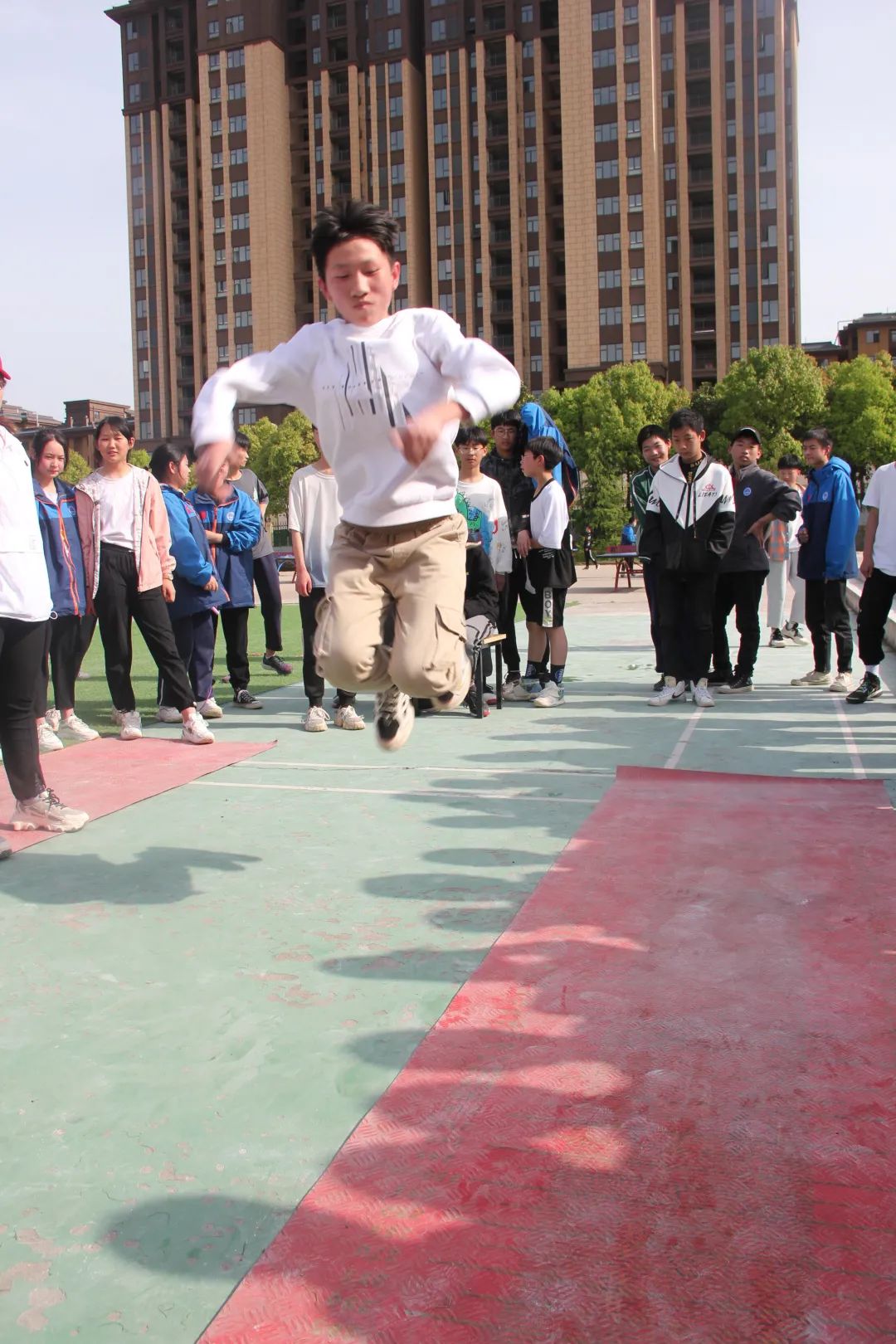 信阳高新区实验中学怎么样?田径运动会(图51)