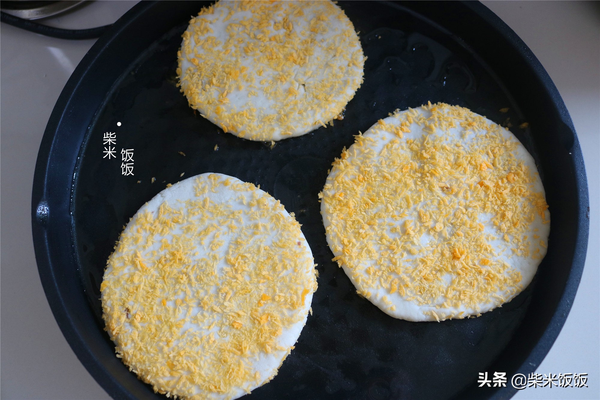 这是我吃过最美味的豆沙饼，外酥里糯，香甜可口，无添加更健康