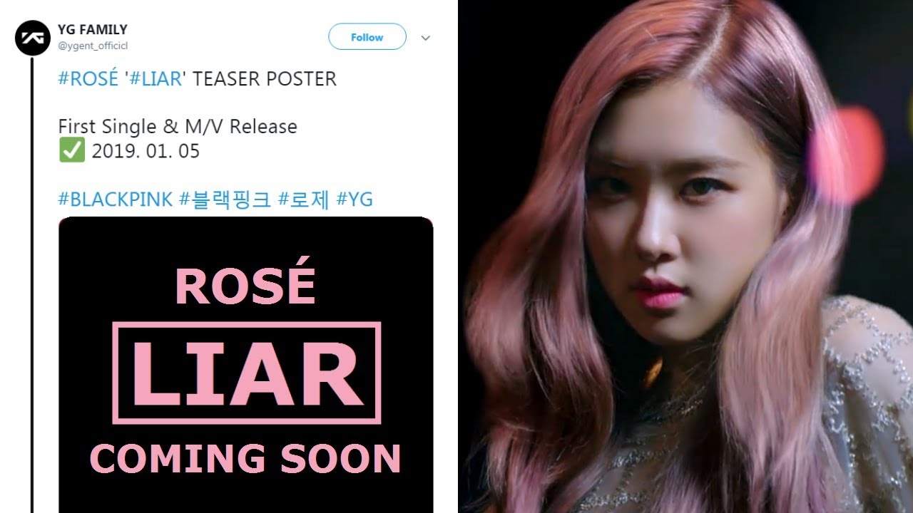 Rosé的solo舞台即将公布，YG想要成功要解决两大难题