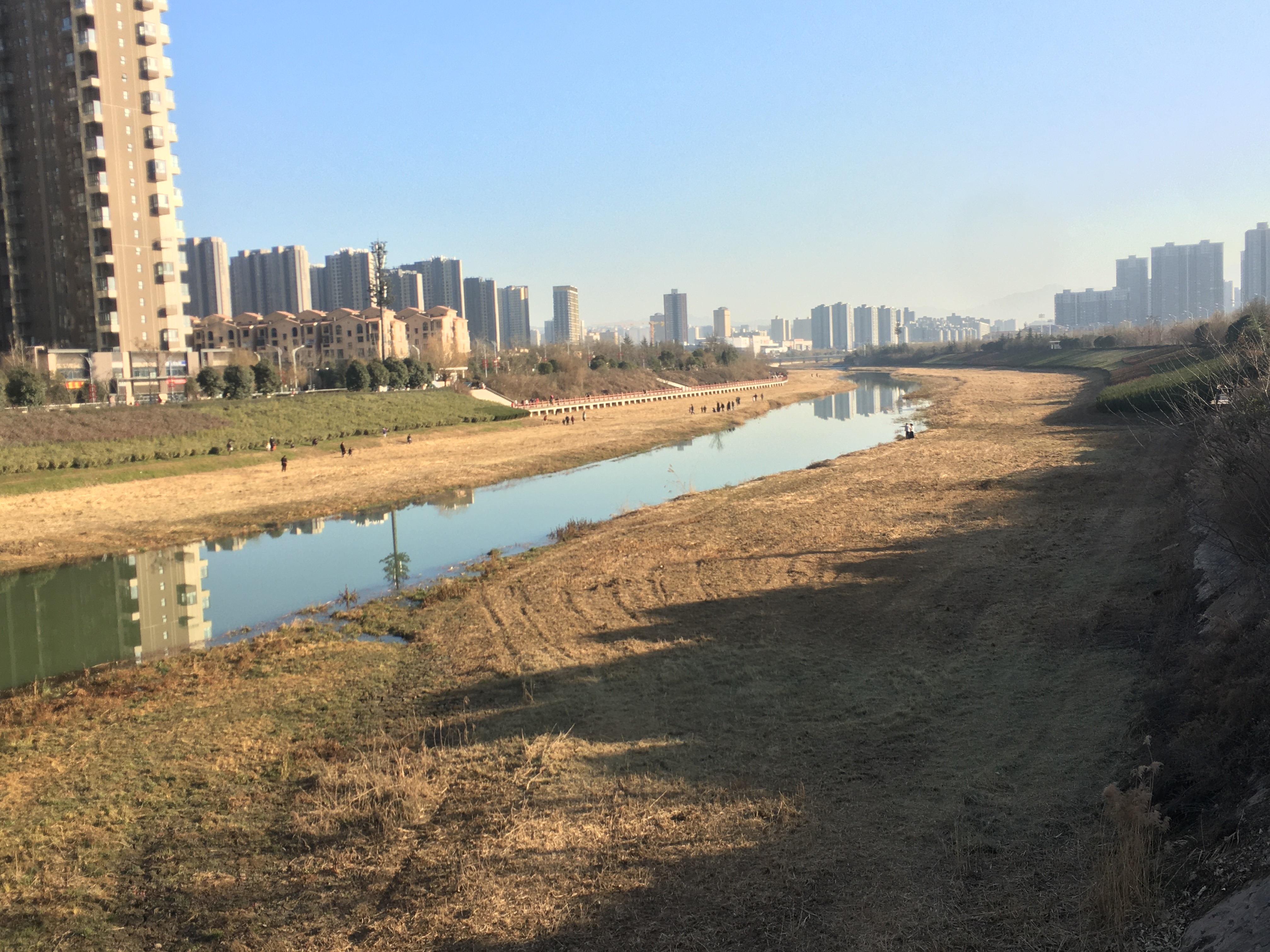 西安八大河之一:浐河,历来素有玄灞素浐之称